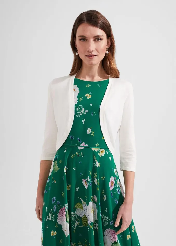 Women Carrie Bolero Ivory Hobbs Jumpers and Cardigans