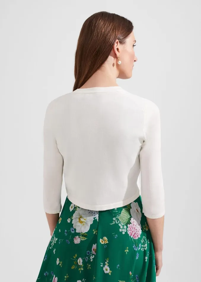 Women Carrie Bolero Ivory Hobbs Jumpers and Cardigans