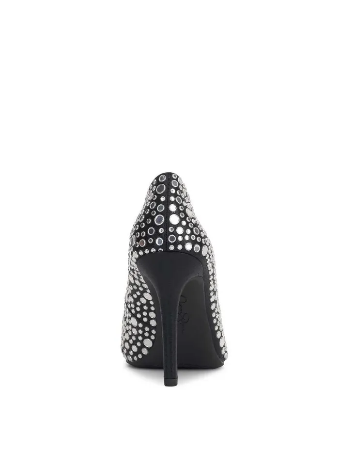 Women Cassani Pump In Black Studded Jessica Simpson Pumps