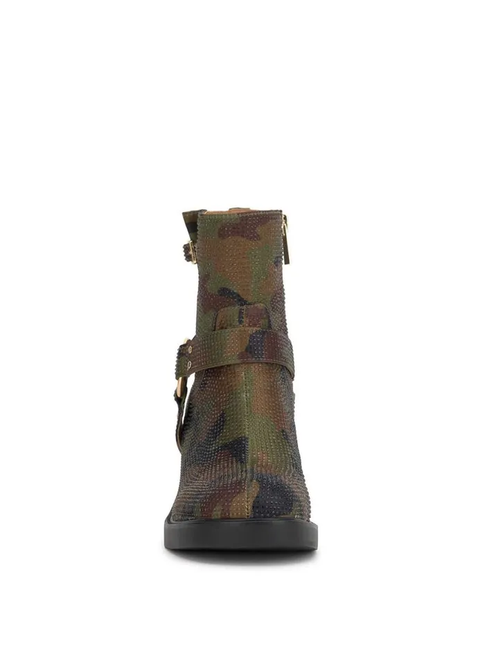 Women Ceridwen Moto Boot In Camo Crystal Jessica Simpson Boots and Booties
