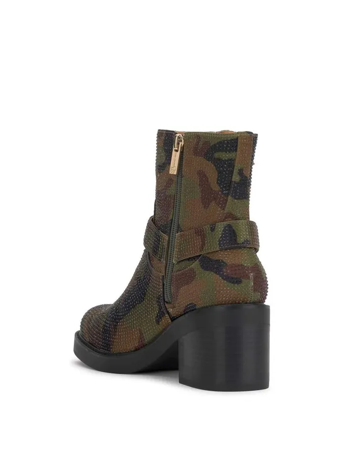 Women Ceridwen Moto Boot In Camo Crystal Jessica Simpson Boots and Booties