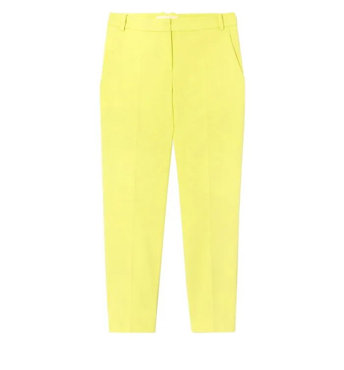 Women Cigarette Trousers 8211 Anise Green Promod Trousers
