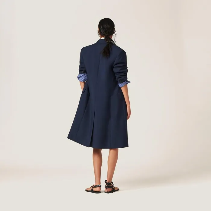 Women Coats And Jackets Miu Miu Singlebreasted Mohair Coat Navy Women Coats And Jackets Miu Miu Singlebreasted Mohair Coat Navy