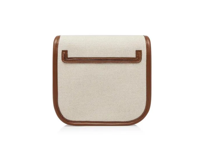 Women Cross Body Bags Tom Ford Canvas And Leather Tara Mini Crossbody Rope Tan Women Cross Body Bags Tom Ford Canvas And Leather Tara Mini Crossbody Rope Tan