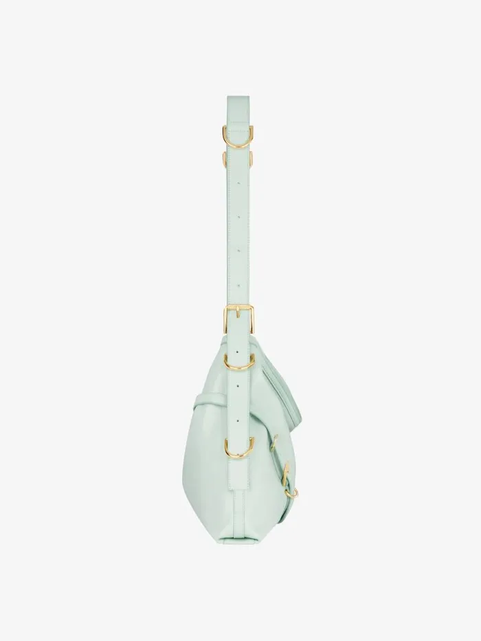 Women Crossbody Bags Givenchy Medium Voyou Bag In Leather Celadon