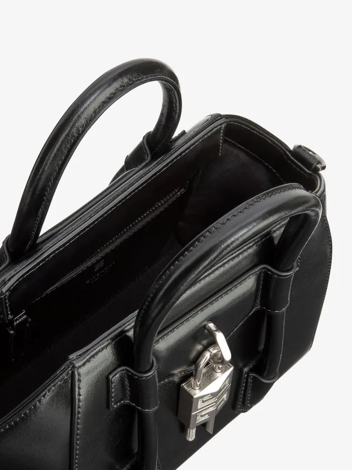 Women Crossbody Bags Givenchy Mini Antigona Lock Bag In Box Leather Black Women Crossbody Bags Givenchy Mini Antigona Lock Bag In Box Leather Black