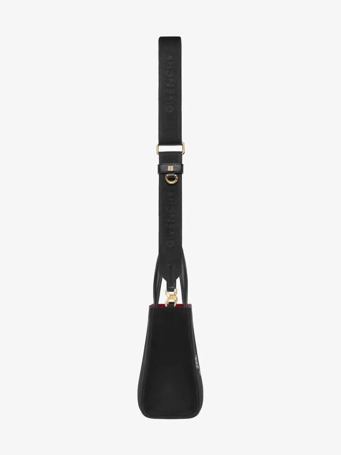 Women Crossbody Bags Givenchy Mini GTote Shopping Bag In Canvas Black Women Crossbody Bags Givenchy Mini GTote Shopping Bag In Canvas Black