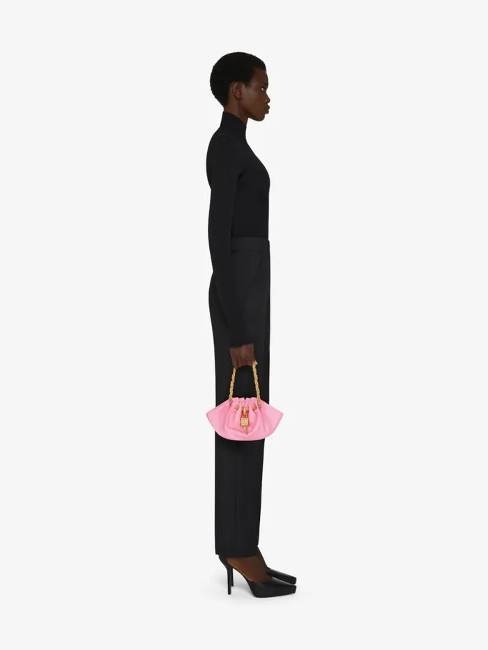 Women Crossbody Bags Givenchy Mini Kenny Neo Bag In Leather Bright Pink Women Crossbody Bags Givenchy Mini Kenny Neo Bag In Leather Bright Pink