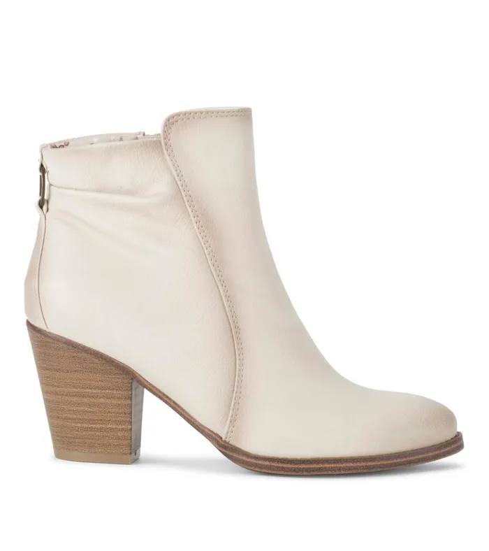 Women Crystal Block Heel Bootie Milkyway Baretraps Booties