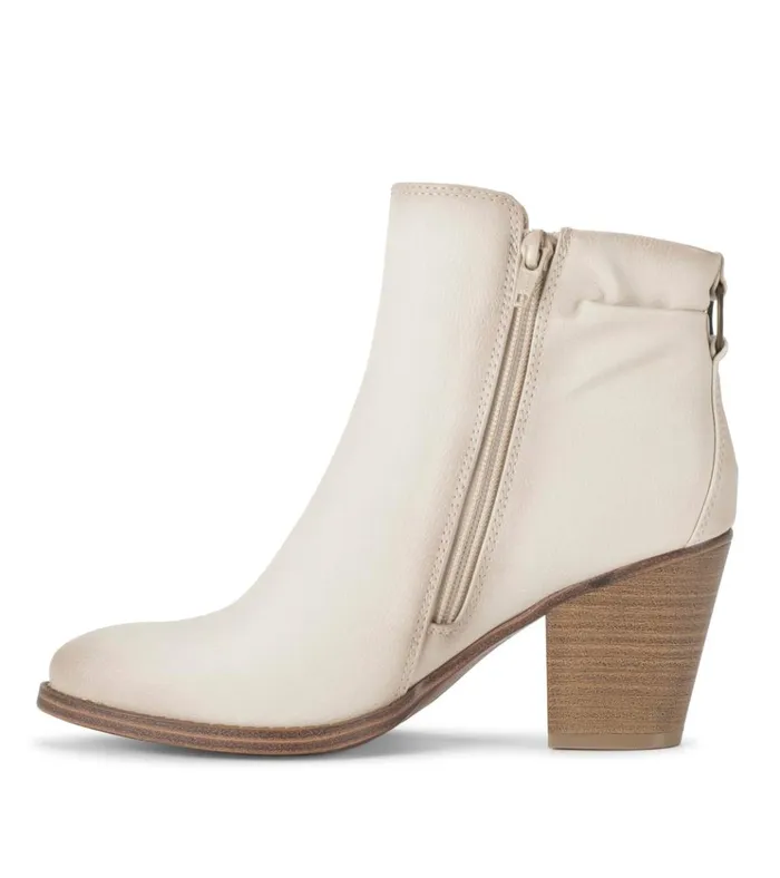 Women Crystal Block Heel Bootie Milkyway Baretraps Booties
