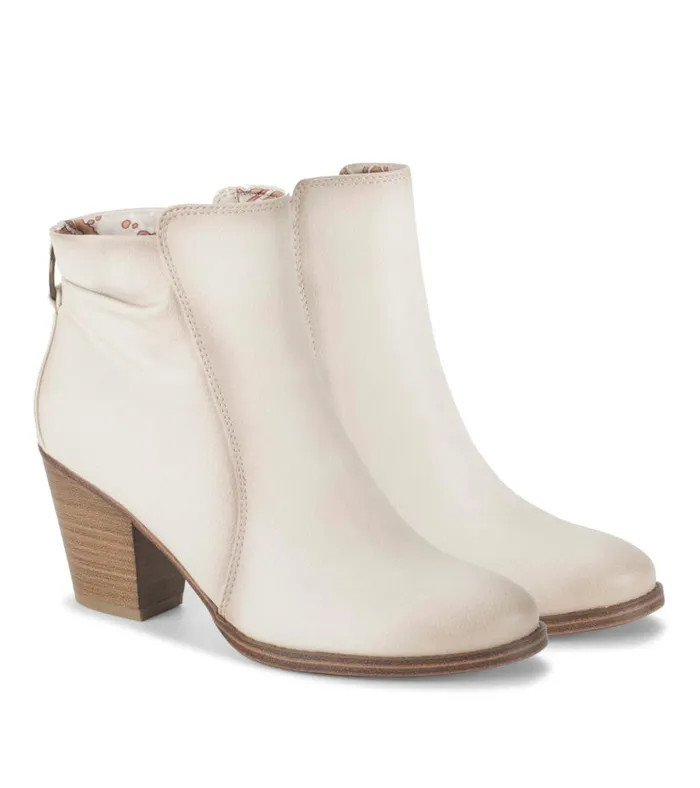 Women Crystal Block Heel Bootie Milkyway Baretraps Booties