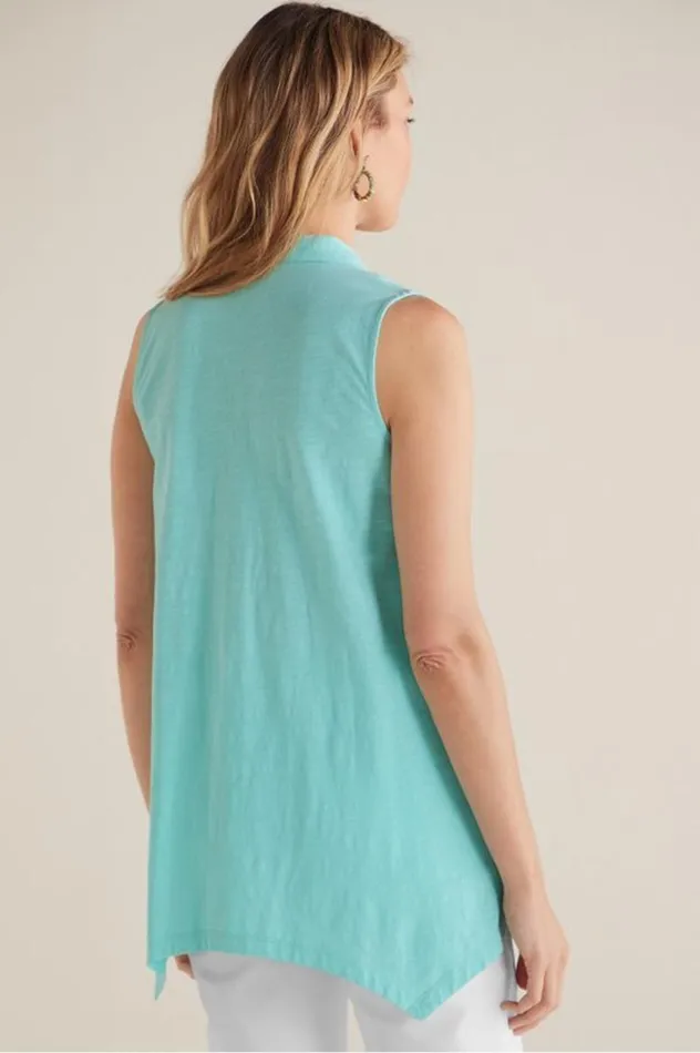 Women Danielle Button Tank Whisper White Soft Surroundings Tops