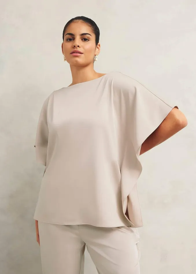 Women Delora Blouse Oyster Hobbs Tops