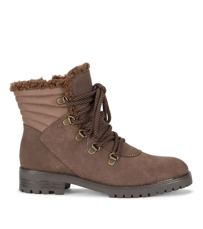 Women Dennison Lace Up Boot Brown Baretraps Booties