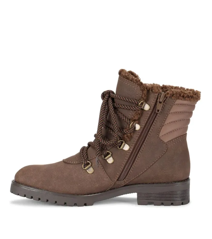Women Dennison Lace Up Boot Brown Baretraps Booties