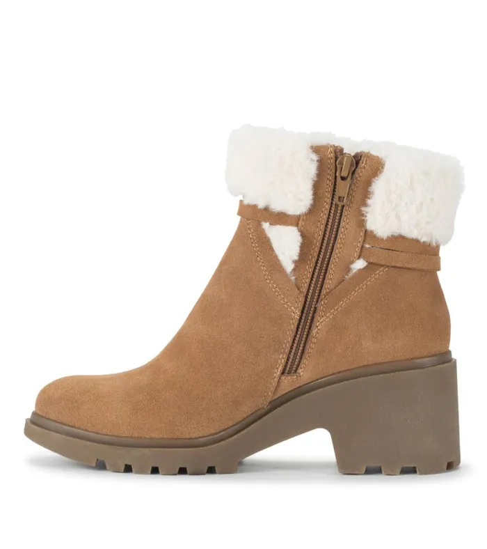 Women Dolors Cold Weather Bootie Cognac Baretraps Booties