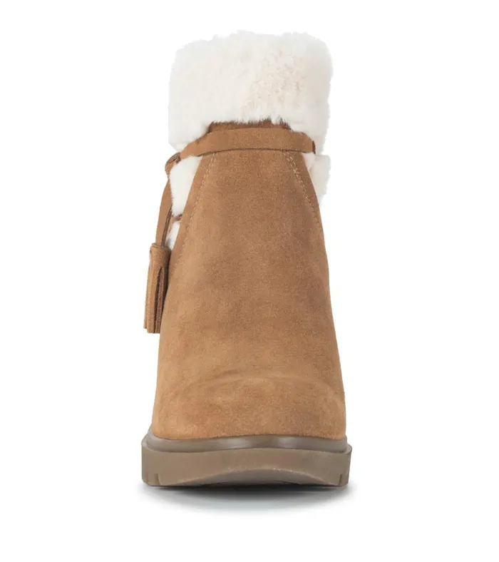 Women Dolors Cold Weather Bootie Cognac Baretraps Booties
