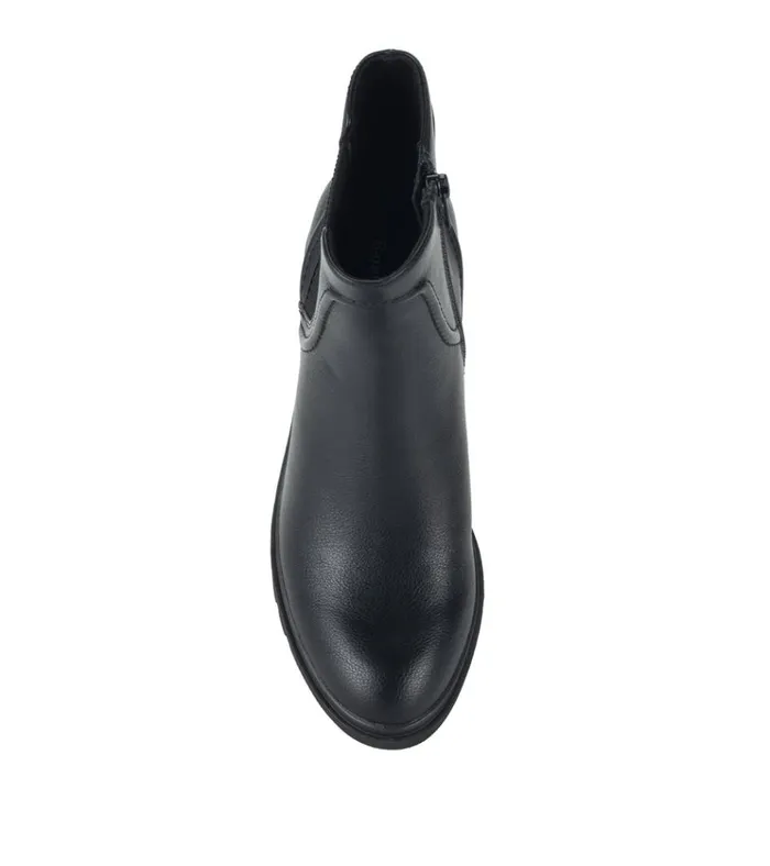 Women Draya Chelsea Boot Black Baretraps Booties