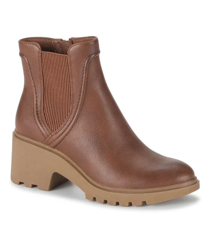 Women Draya Chelsea Boot Brush Brown Baretraps Booties
