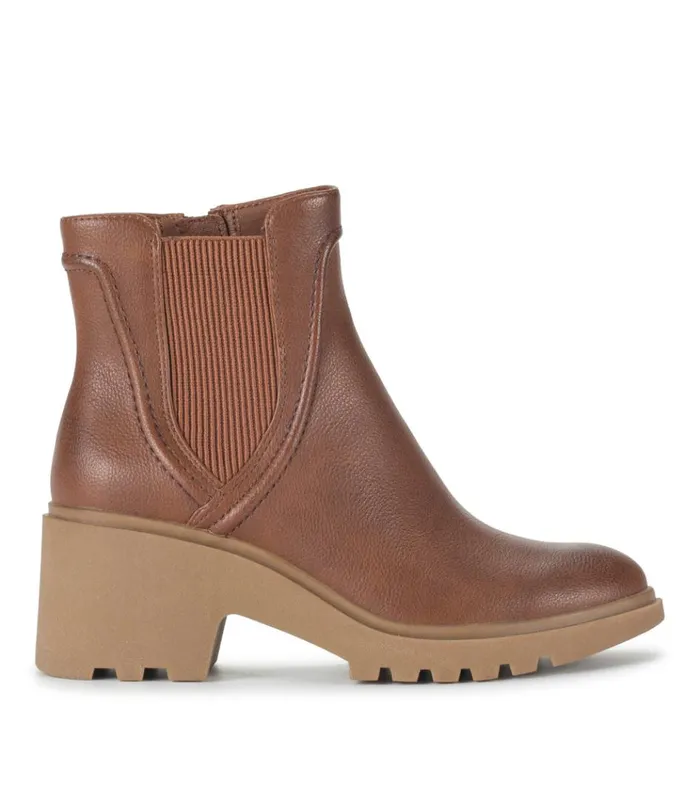 Women Draya Chelsea Boot Brush Brown Baretraps Booties