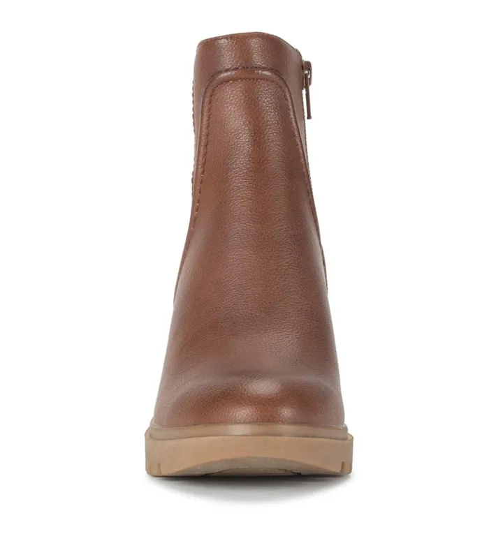 Women Draya Chelsea Boot Brush Brown Baretraps Booties