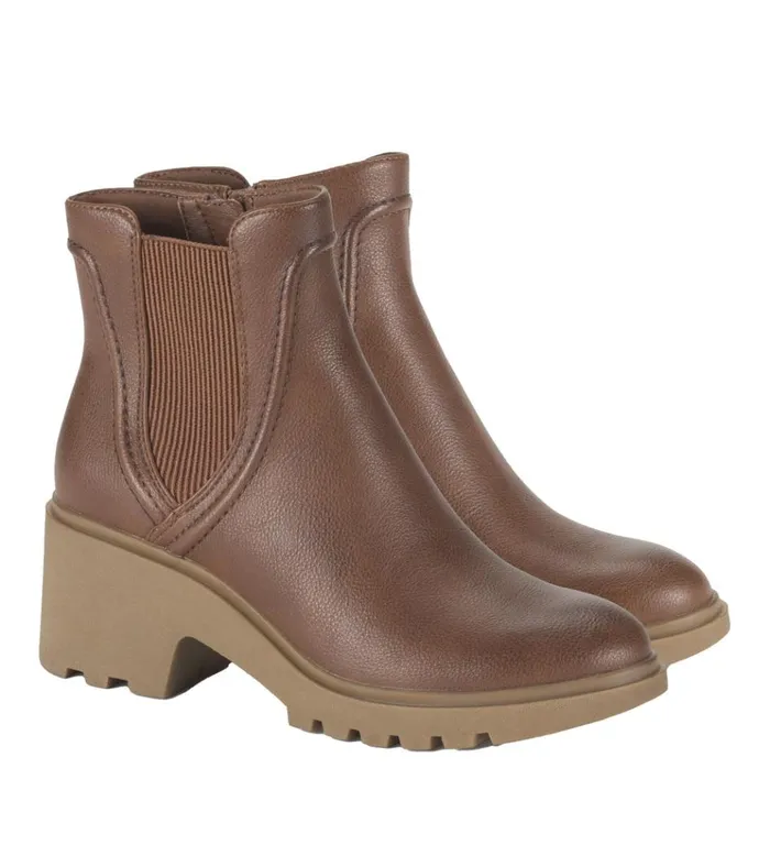 Women Draya Chelsea Boot Brush Brown Baretraps Booties