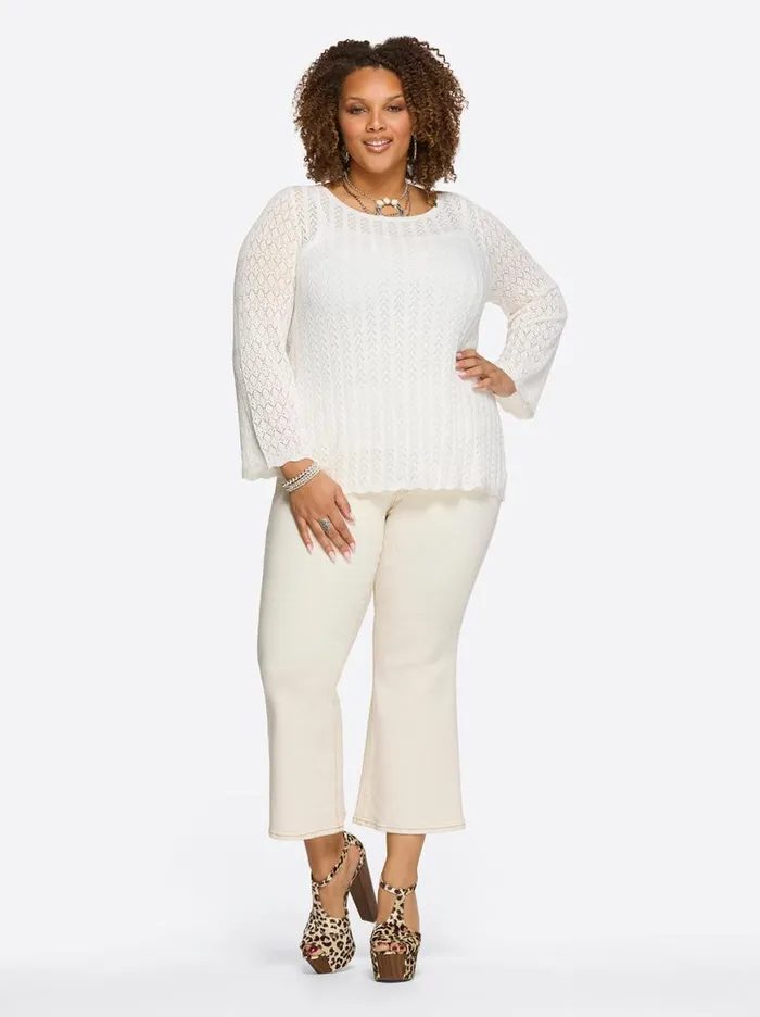 Women Dreamer Top In Gardenia Jessica Simpson Tops and Tees