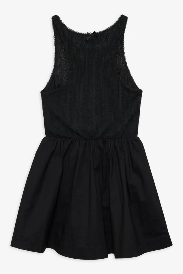 Women Dresses For Love and Lemons Billie Pointelle Mini Dress Black Women Dresses For Love and Lemons Billie Pointelle Mini Dress Black