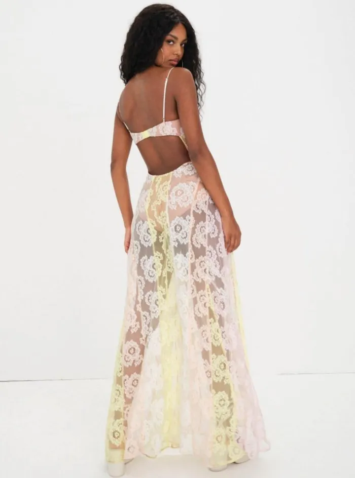 Women Dresses For Love and Lemons Blossom Maxi Dress Multi