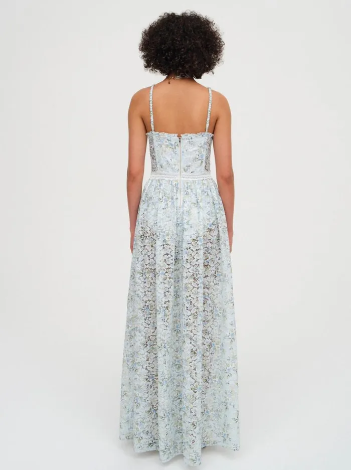 Women Dresses For Love and Lemons Cecelia Lace Maxi Dress Blue Women Dresses For Love and Lemons Cecelia Lace Maxi Dress Blue