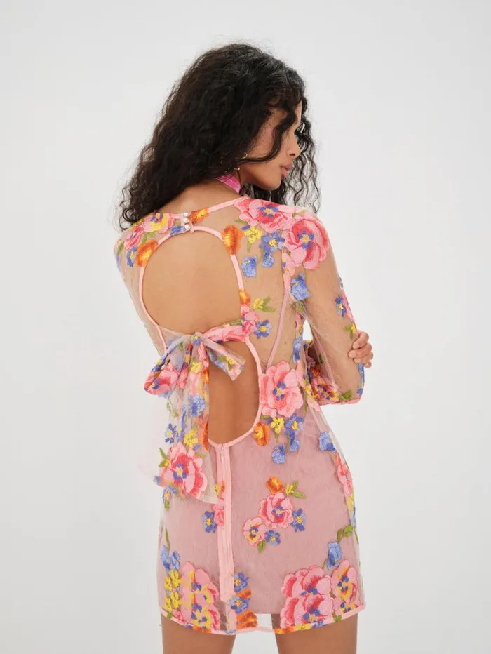 Women Dresses For Love and Lemons Percy Mini Dress Multi