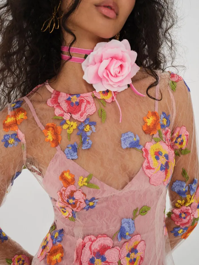 Women Dresses For Love and Lemons Percy Mini Dress Multi