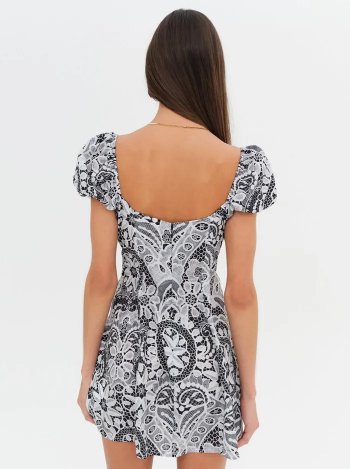 Women Dresses For Love and Lemons Taylor Mini Dress Black Women Dresses For Love and Lemons Taylor Mini Dress Black