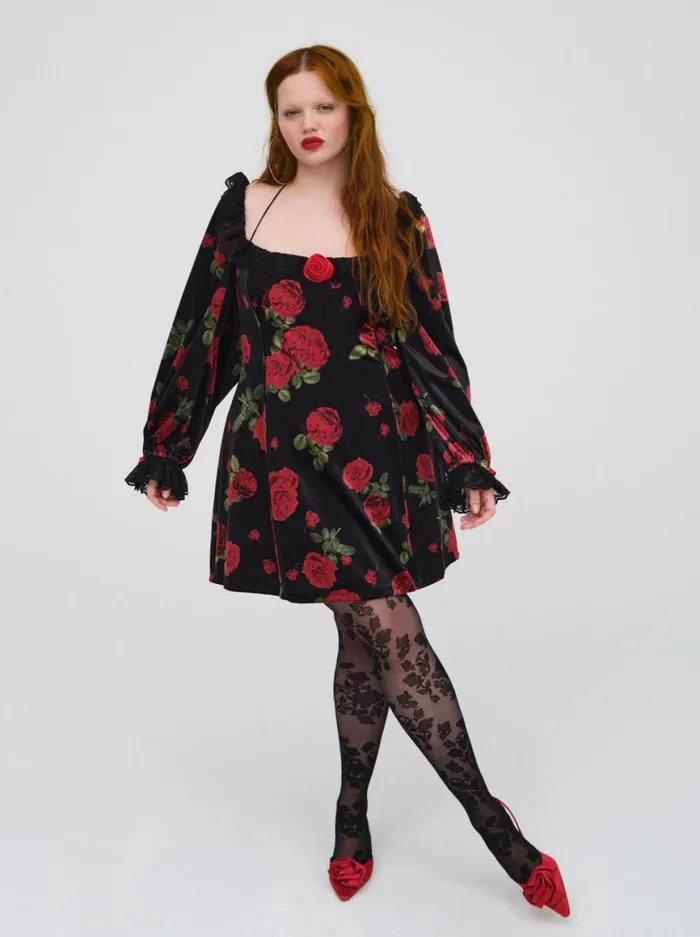 Women Dresses For Love and Lemons Yara Mini Dress Black