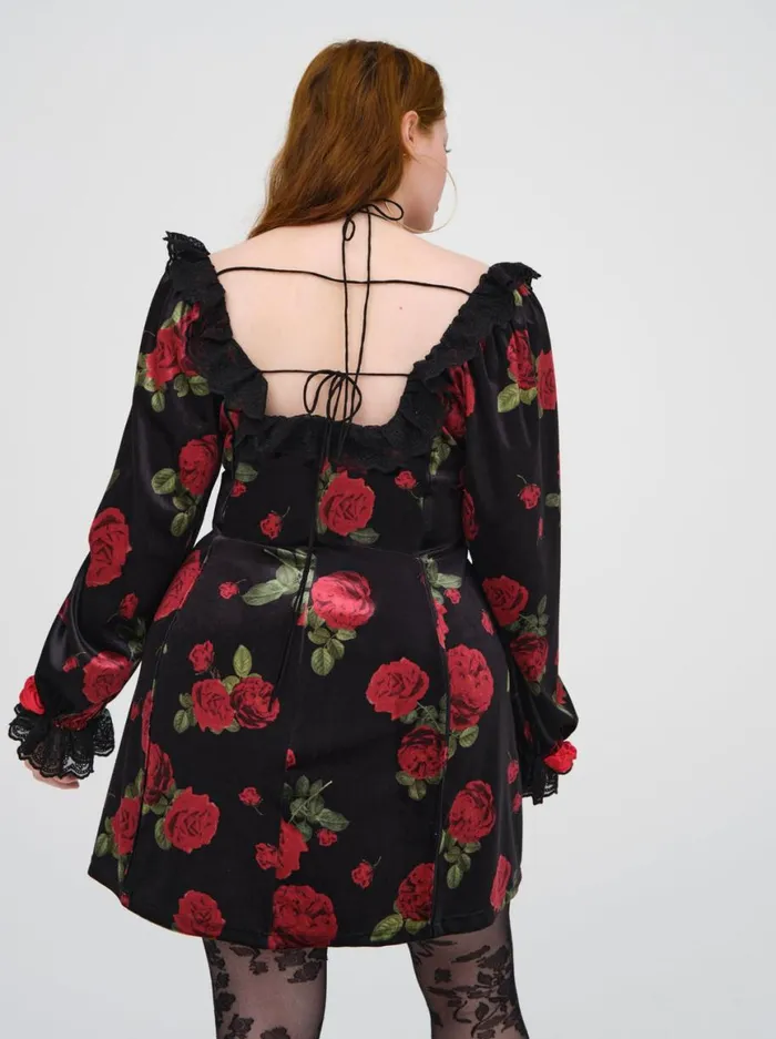 Women Dresses For Love and Lemons Yara Mini Dress Black