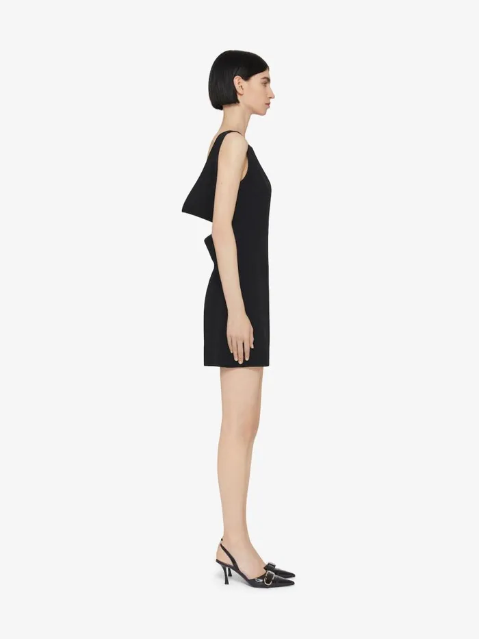 Women Dresses Givenchy Dress In Crepe And Satin Black