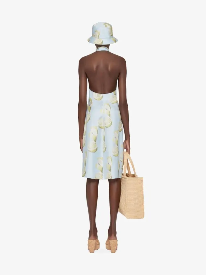 Women Dresses Givenchy Dress In Silk With Lemon Print Blueyellow