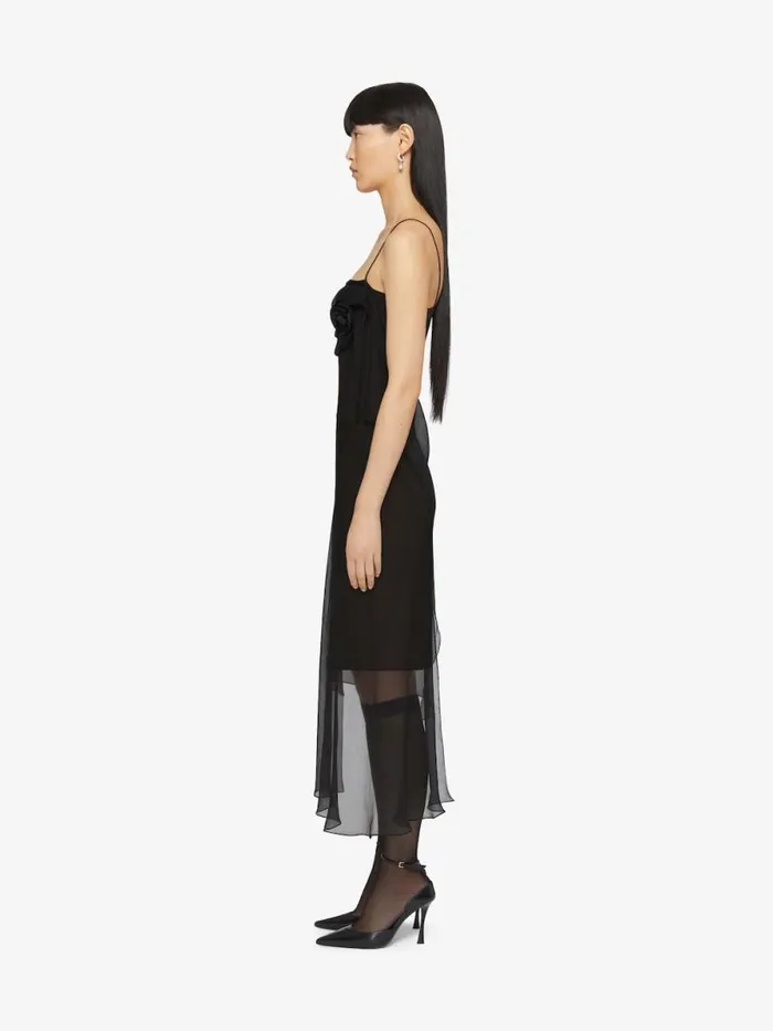Women Dresses Givenchy Straps Dress In Muslin Black