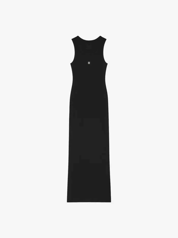 Women Dresses Givenchy Tank Dress In Knit Black