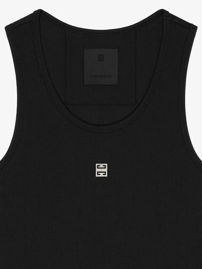 Women Dresses Givenchy Tank Dress In Knit Black