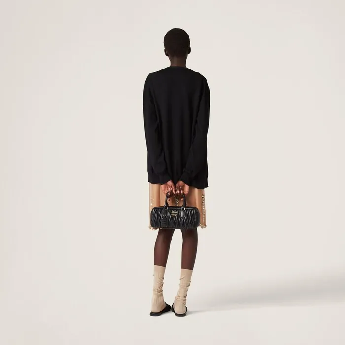 Women Dresses Miu Miu Embroidered Organza Dress Cameo