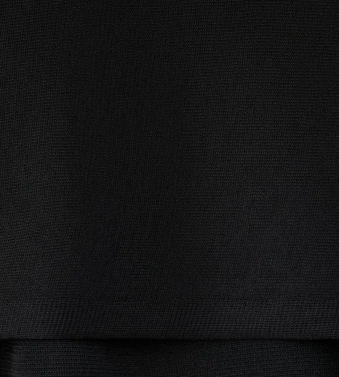 Women Dresses Tom Ford Compact Slinky Viscose Ruffle Dress Black Women Dresses Tom Ford Compact Slinky Viscose Ruffle Dress Black
