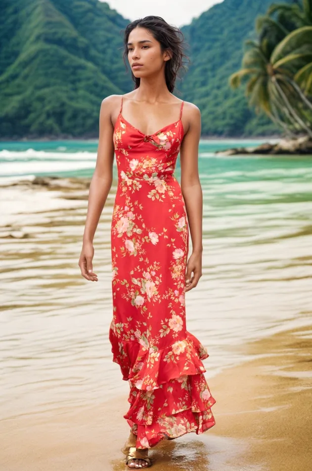 Women Dresses YUMI KIM CARMELA DRESS Flirty Floral Red