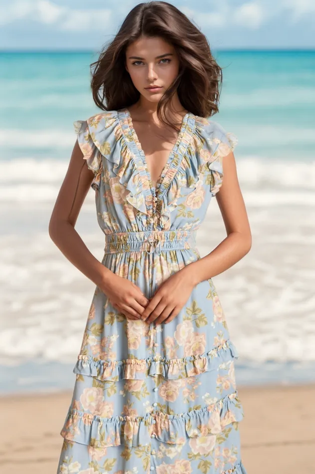 Women Dresses YUMI KIM CECILE MAXI DRESS Mellow Brook Crystal