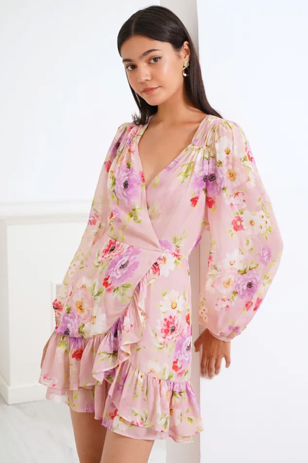 Women Dresses YUMI KIM GWEN DRESS Miami Magic Blush