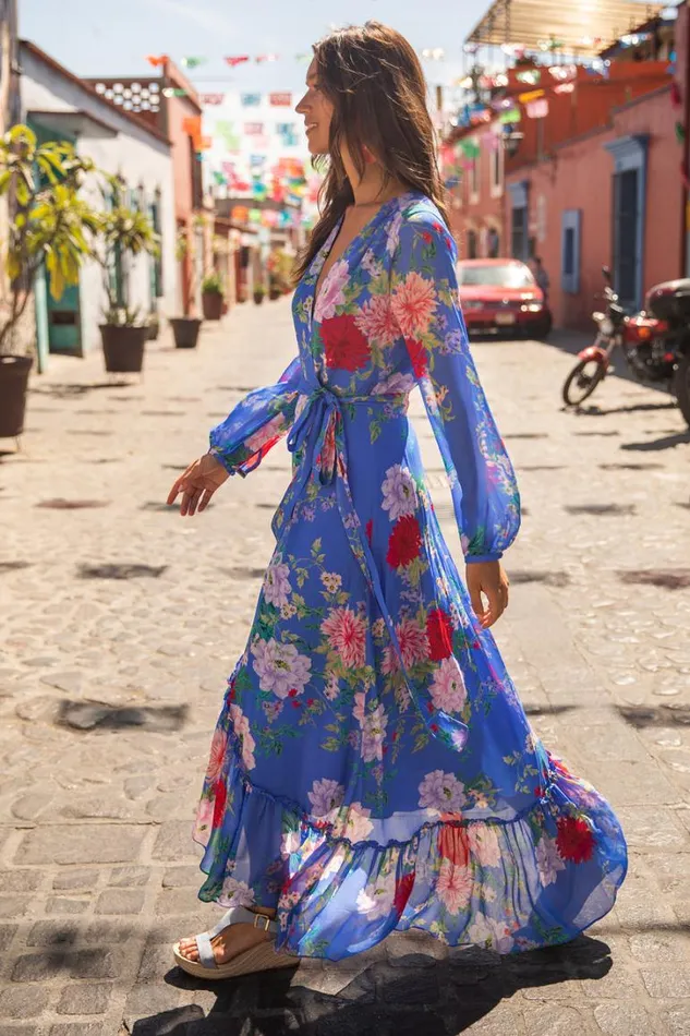 Women Dresses YUMI KIM MARIE MAXI DRESS Komodo Azure Women Dresses YUMI KIM MARIE MAXI DRESS Komodo Azure
