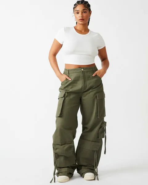 Women DUO PANT OLIVE Olive Steve Madden Bottoms