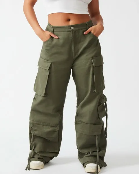 Women DUO PANT OLIVE Olive Steve Madden Bottoms