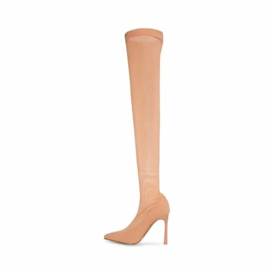 Women EVIE TAN Tan Steve Madden Boots and Booties Women EVIE TAN Tan Steve Madden Boots and Booties
