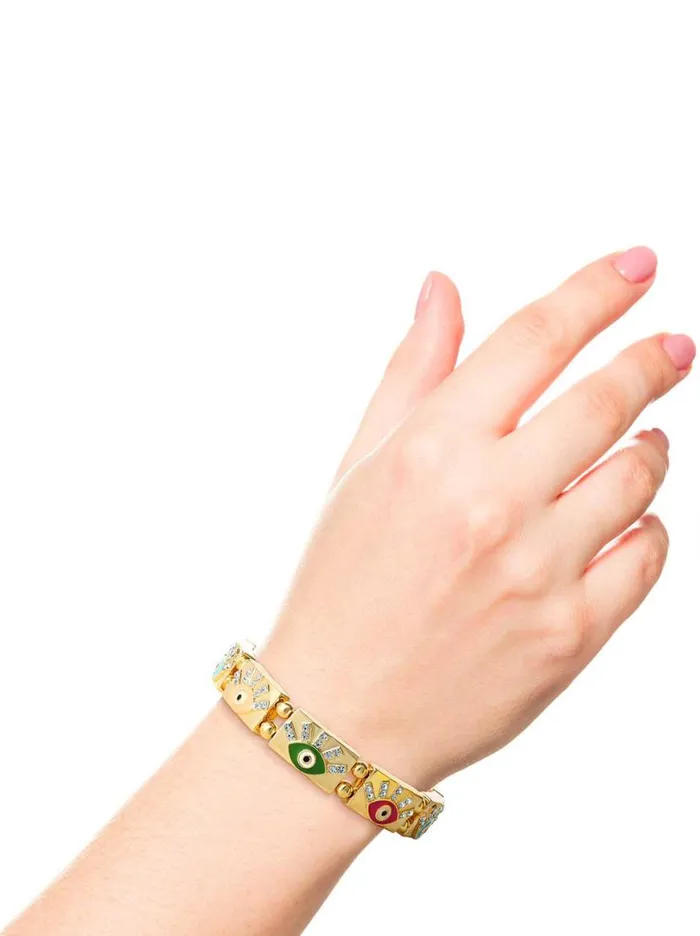 Women Evil Eye Stretch Bracelet Jessica Simpson Bracelets